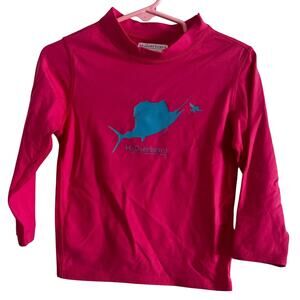 H2Overboard Rash Guard Long Sleeve Top Size 4T